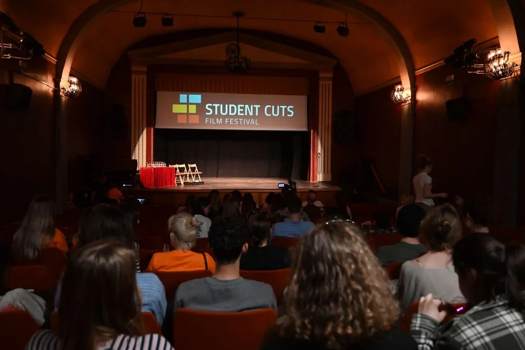 Student cuts film festival